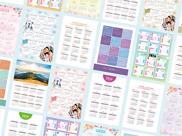 豊富なデザインテンプレートから選べます